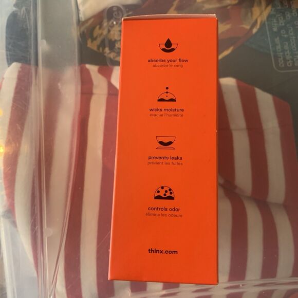 (4) Thinx For All Leakproof Period Underwear SUPER Absorb Sz MEDIUM BLACK Briefs - Picture 7 of 9